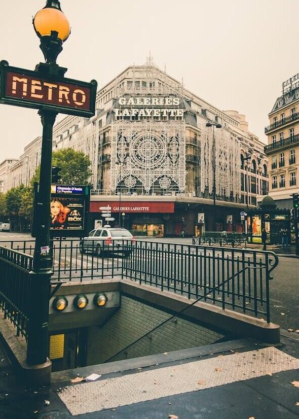 Paris Metro Entrance