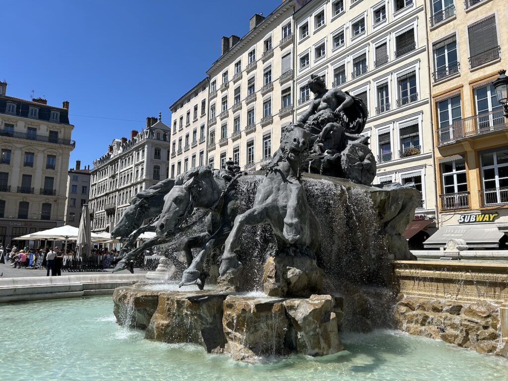 Fontaine Bartholdi in Lyon