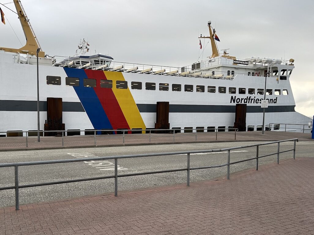 Ferry between Dagebüll on the mainland and Föhr